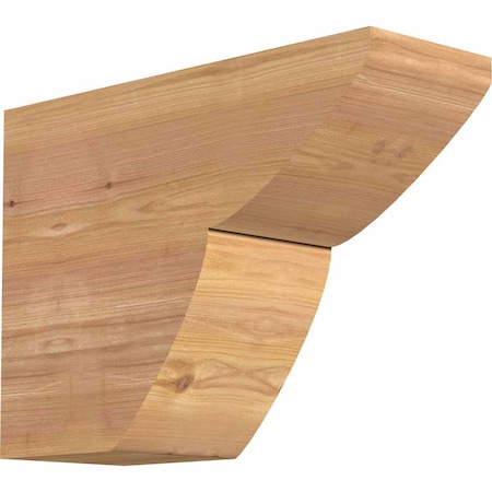 Ekena Millwork Crestline Smooth Rafter Tail, Western Red Cedar, 5 1/2"W x 12"H x 16"L RFT06X12X16CRE00SWR